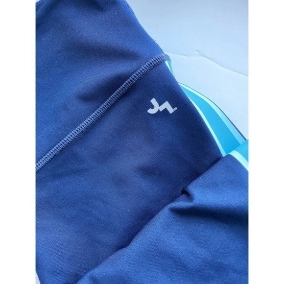 Joy Lab • Navy With Blue Side Stripe Leggings - Picture 5 of 5